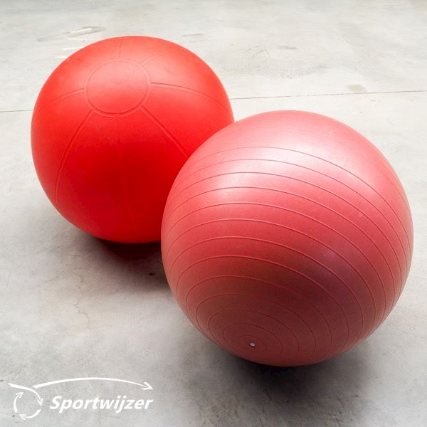 Fitness bal rood 95 cm | €5,- | Sportwijzer Eibergen